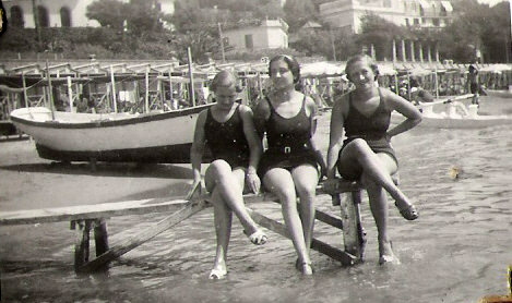 Anzio 1934 Luciana e Gabriella