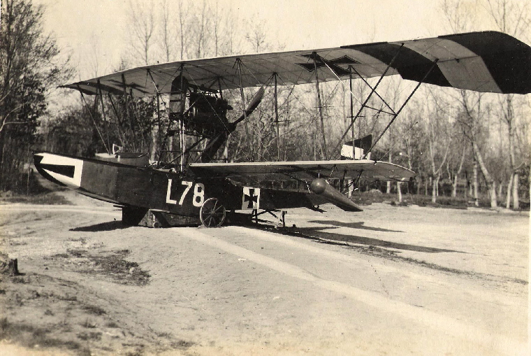 Idrovolante_austriaco_catturato_presso_Grado