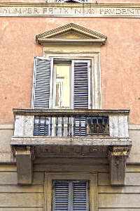 Via_Sistina-Palazzo_al_n_118-Balcone