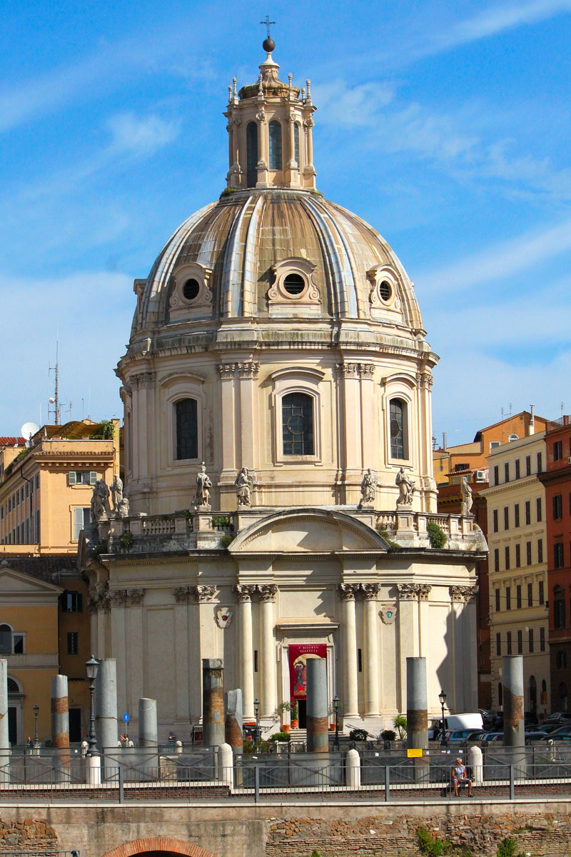 Piazza_del_Foro_di_Traiano-Chiesa_del_SS_Nome_di_Maria  (2)