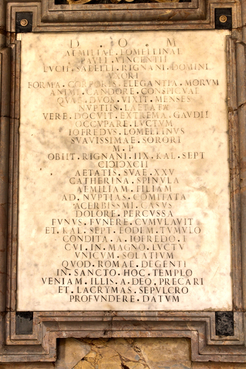 Piazza di S Gregorio - Chiesa di S Gregorio al Celio - Portico Monumento (29)