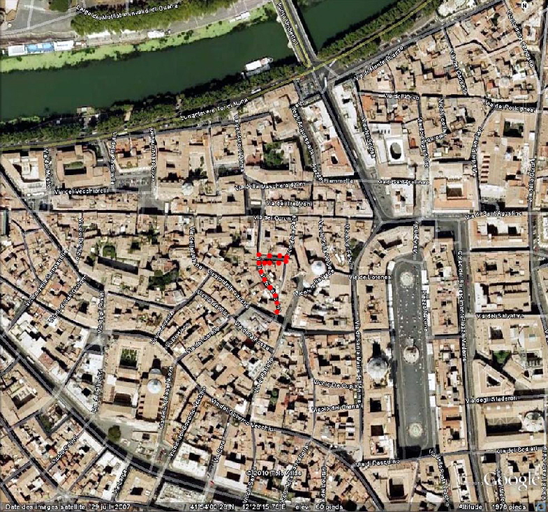 Piazza e Vicolo di Montevecchio - Ponte